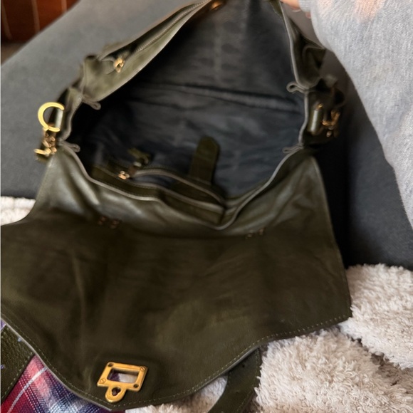 Proenza Schouler Olive Green PS 1 Leather Tote - Picture 3 of 5